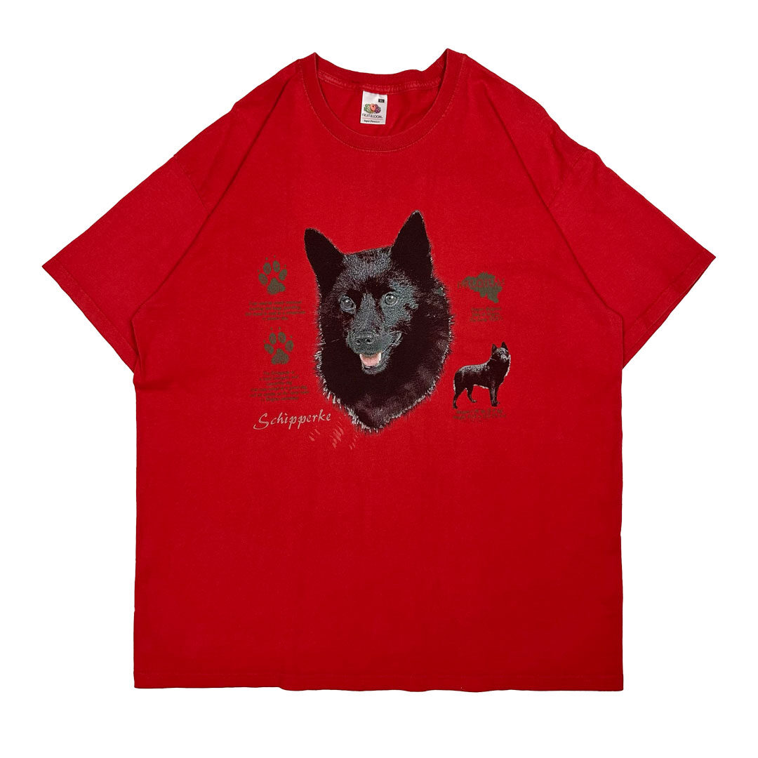 Schipperke koira T-paita (XL)