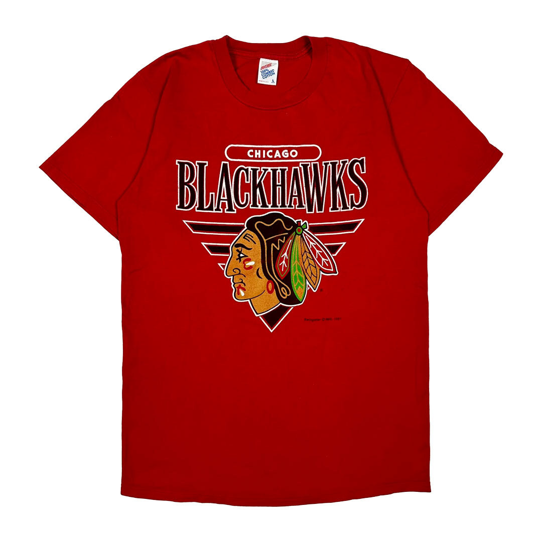 Vintage T-paita Chicago Blackhawks (L)