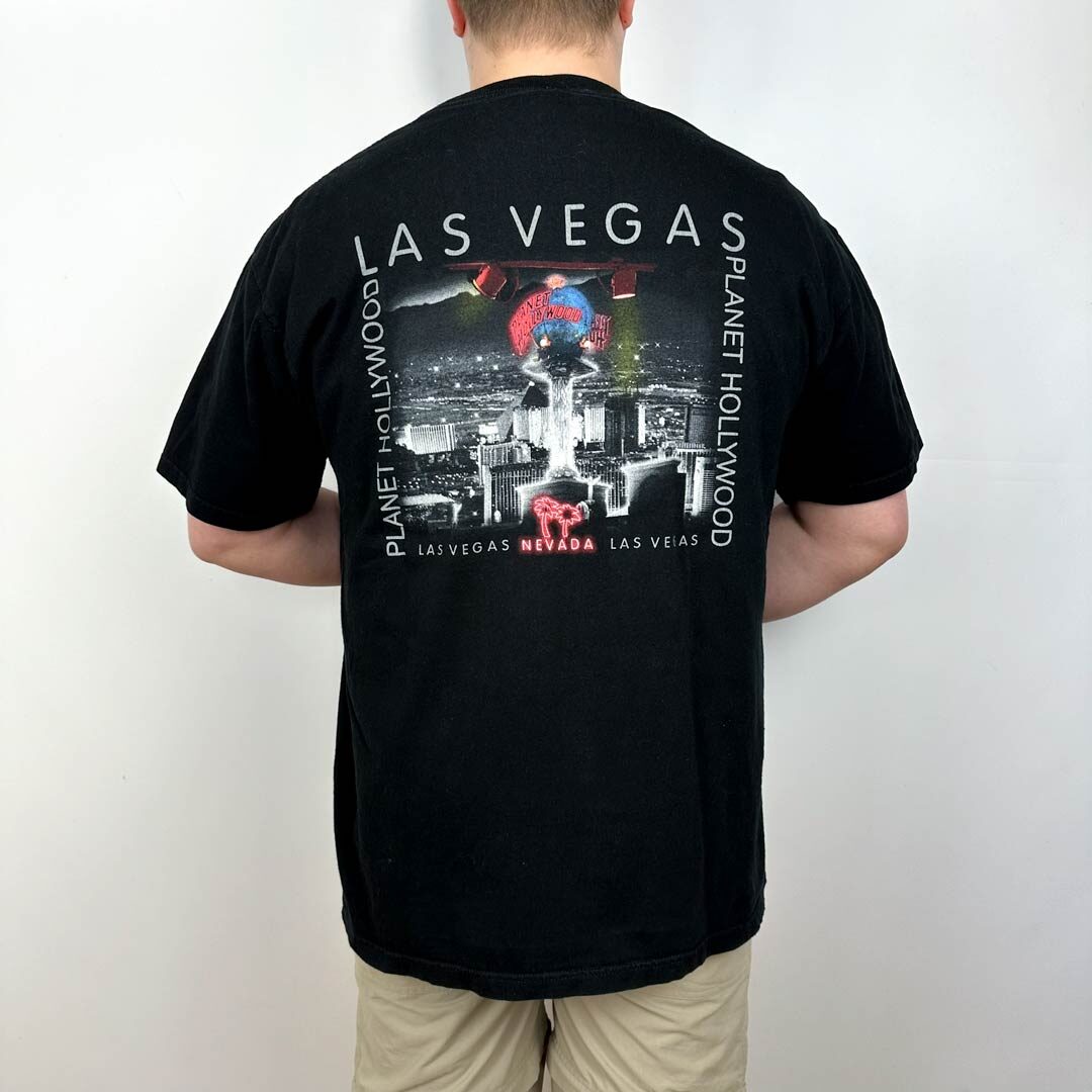 Vintage T-paita Planet Hollywood Las Vegas (XL)